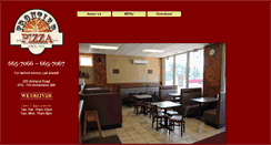 Desktop Screenshot of frontierpizza.com